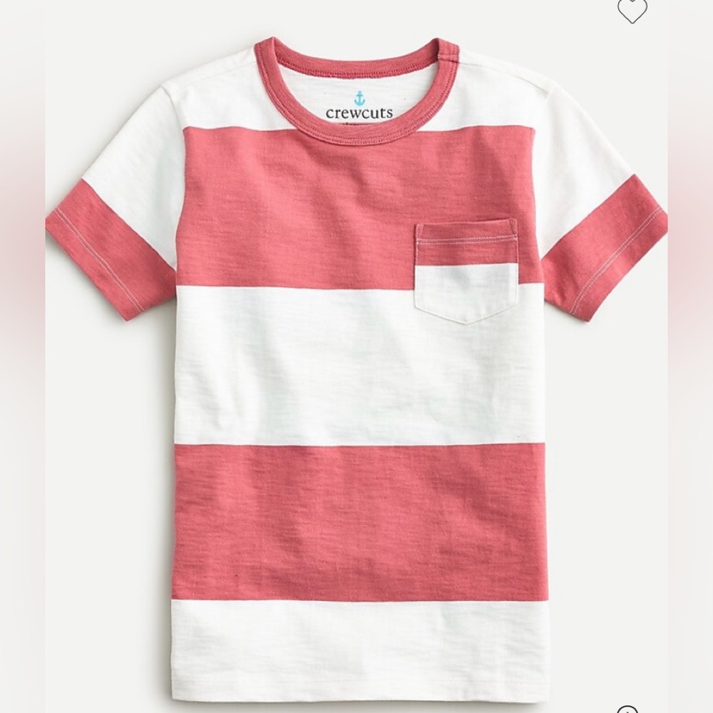 NWT Boys Striped Tshirt Size Small 6-7